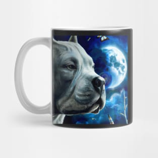 Blue Moon Pitbull Mug